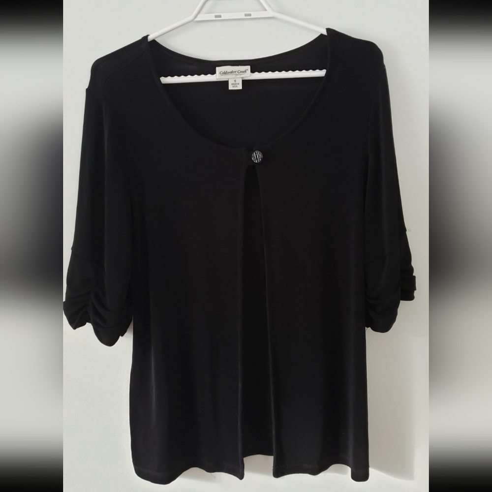 Vintage Cold Water Creek sleek design cardigan.